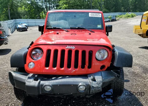 2016 Jeep Wrangler Sport z USA, uszkodzony, nr VIN 1C4AJWAGXGL345853